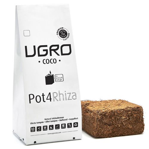 Coco Pot4 Rhiza UGro